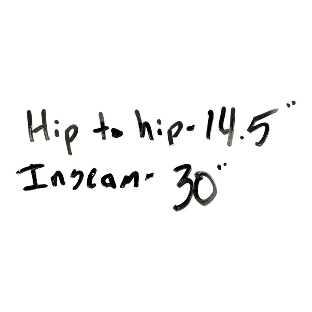 lululemon athletica measurements hip